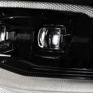 Ram 3500 Headlights - Front - FORM Lighting - Sequential LED Projector - Black - `09-`18